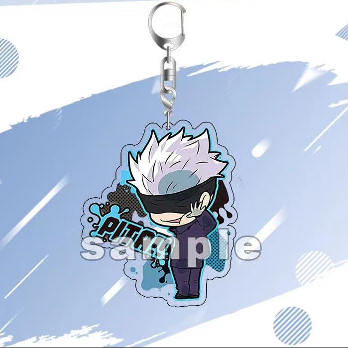 Wholesale Anime character Acrylic Keychain