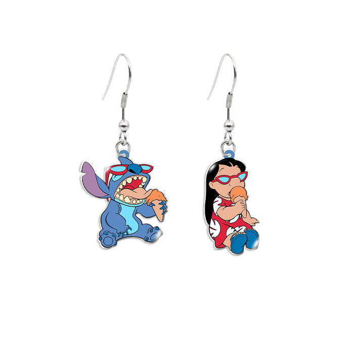 Wholesale Cartoon Acrylic Earrings JDC-ES-XiangL044