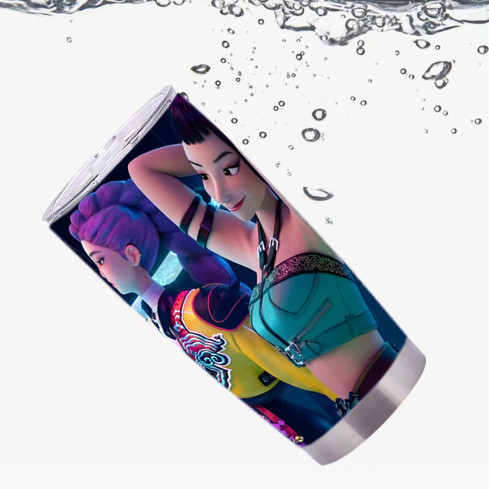 Wholesale 20oz K-pop Cartoon Print Stainless Steel Insulated Cup
