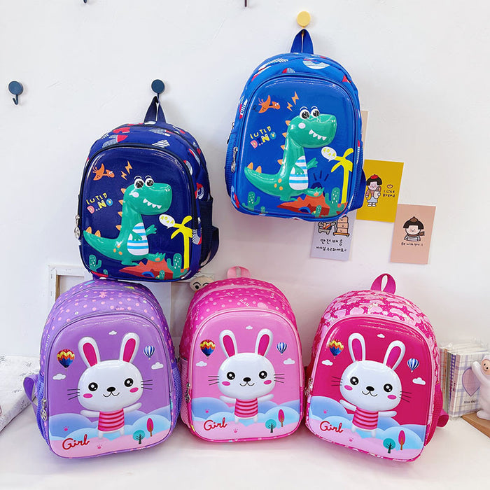 Wholesale Cartoon Rabbit Dinosaur Children's Schoolbag Kindergarten Small Class Baby Backpack Boys and Girls Backpack