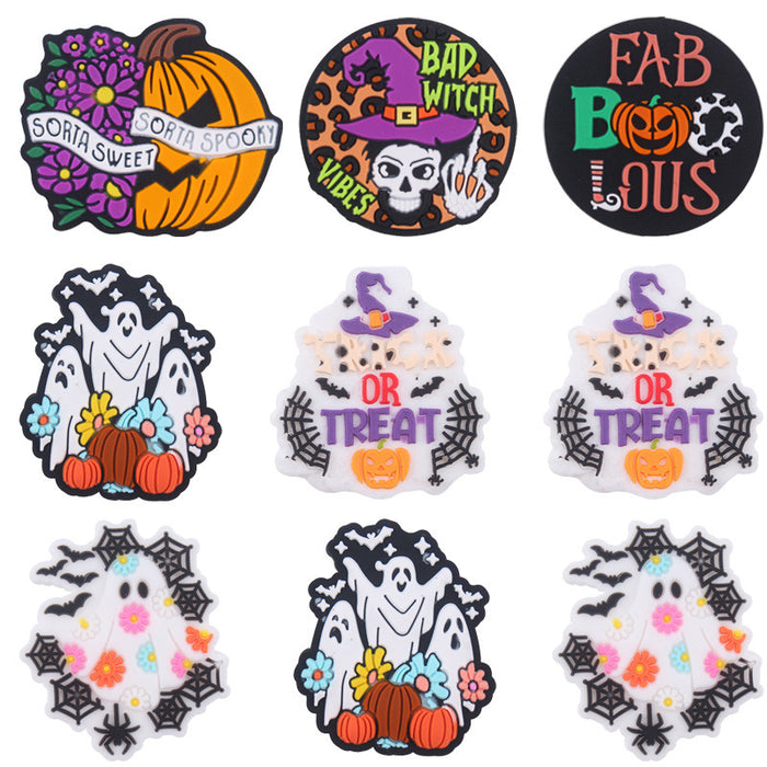 Wholesale Halloween Silicone Cartoon Focal Beads JDC-BDS-JZC010