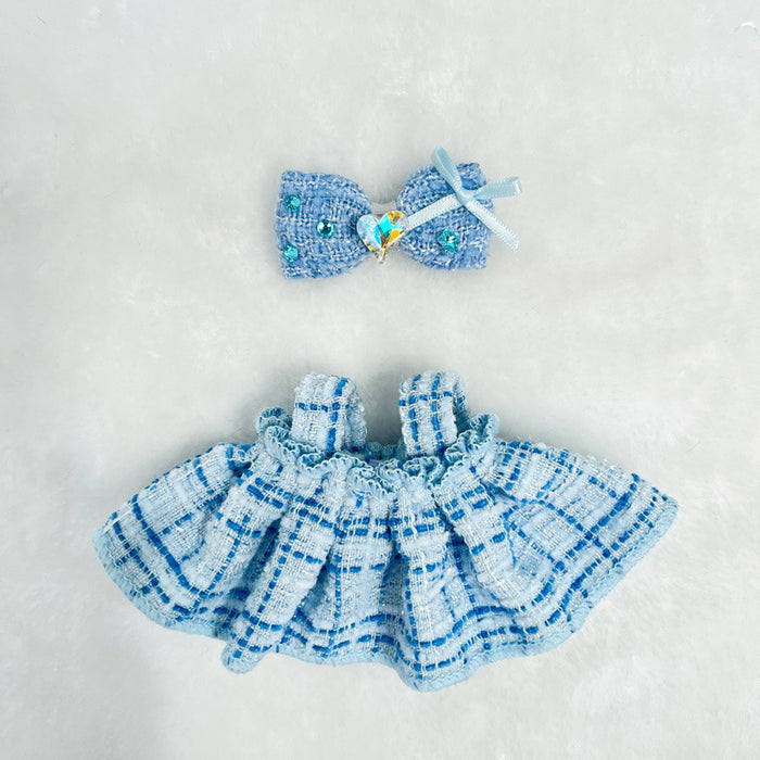 Wholesale Doll Clothes  Doll Clothes Dress up Sitting Macaron Little Fragrance Dress