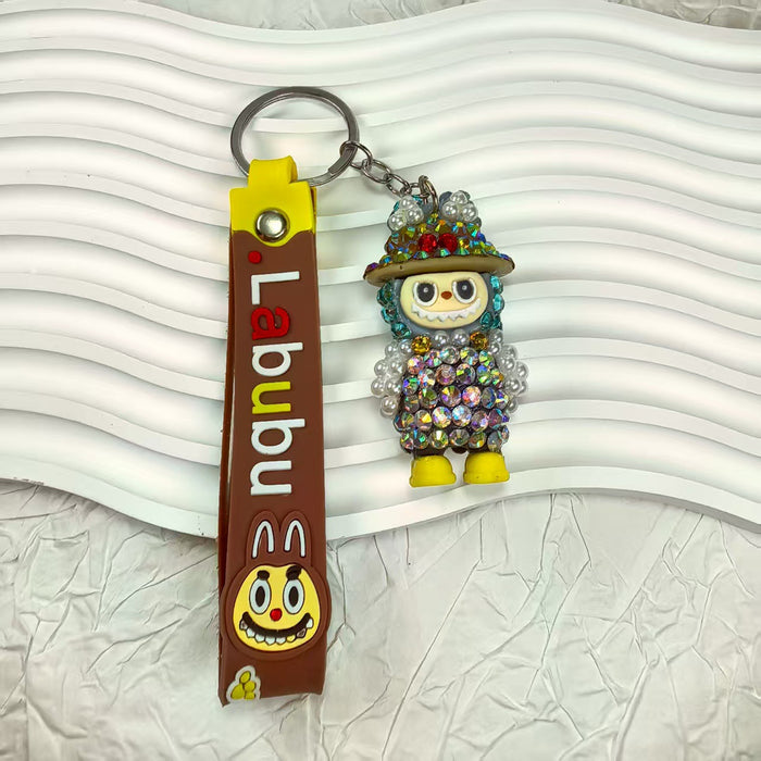 Wholesale 3D plush toys  backpack charms keychains