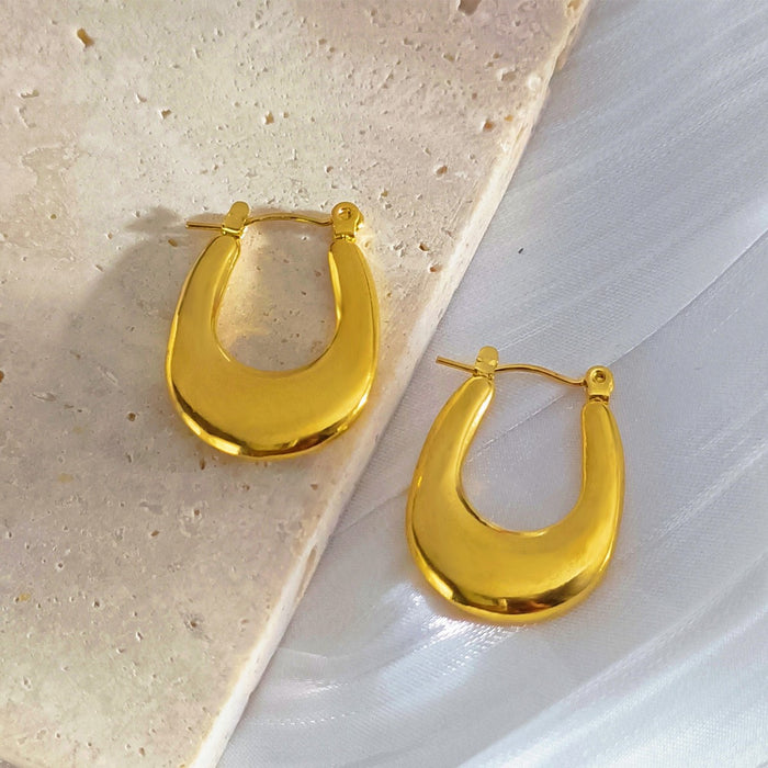 Wholesale irregular geometric ear buckle