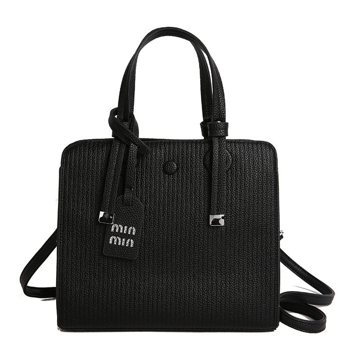 Wholesale New fashionable bucket bag, simple casual hand-held shoulder bag, versatile commuting diagonal cross bag for women