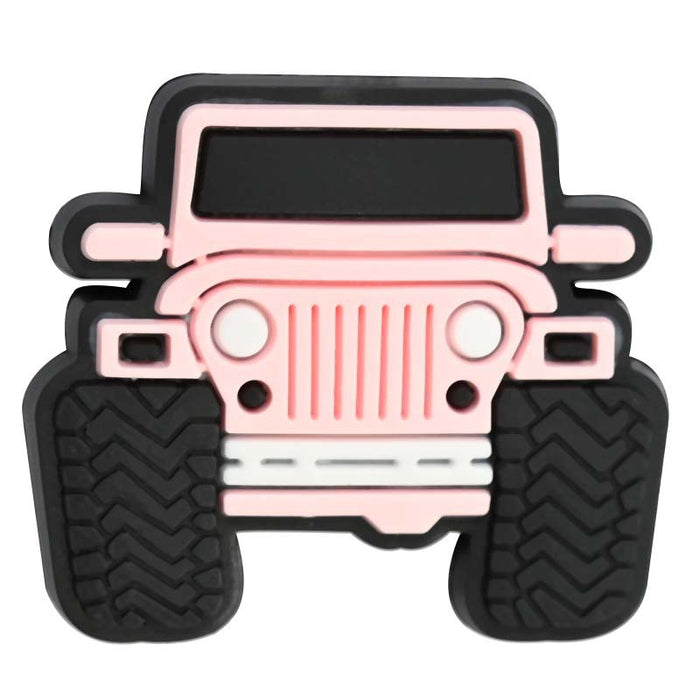 Wholesale Cartoon Car Series Beads DIY Soft Glue Double-Sided Focus Beads Ballpoint Pen Beads Accessories Beads Loose Beads