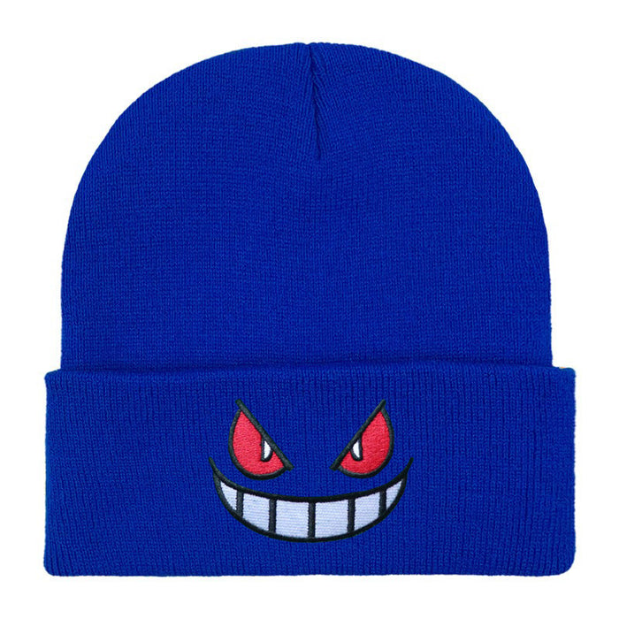 Wholesale Cartoon Acrylic Embroidery Autumn and Winter Wool Knitted Hat JDC-FH-Shengn001