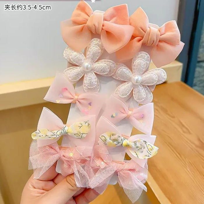 Wholesale Bow hair clip,  fabric flower hair clip