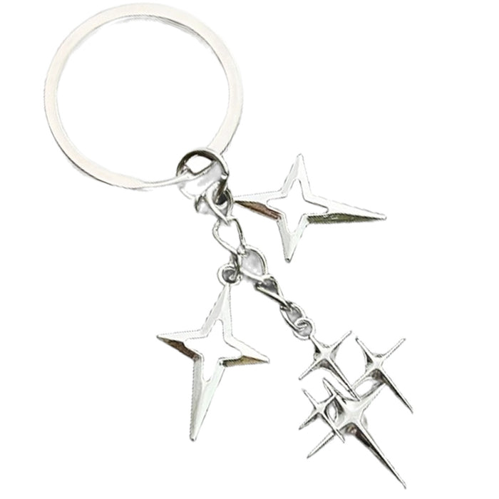 Wholesale Star Zinc Alloy Keychain JDC-KC-LuNeng002