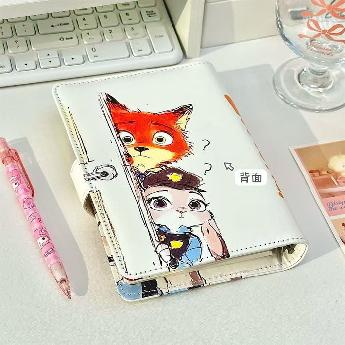 Wholesale Cute Cartoon A6 Softcover Magnetic Loose-Leaf Notebook