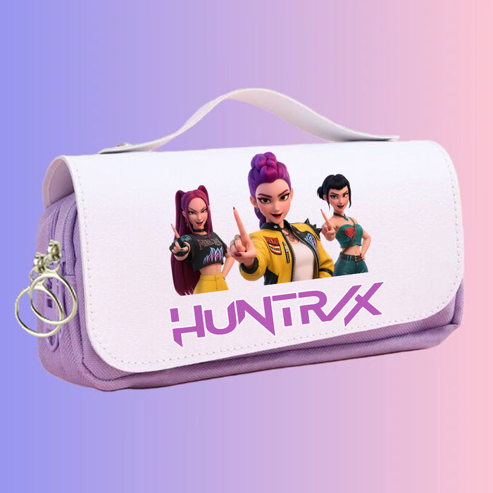 Wholesale Anime KPOP pencil case large capacity pencil bag