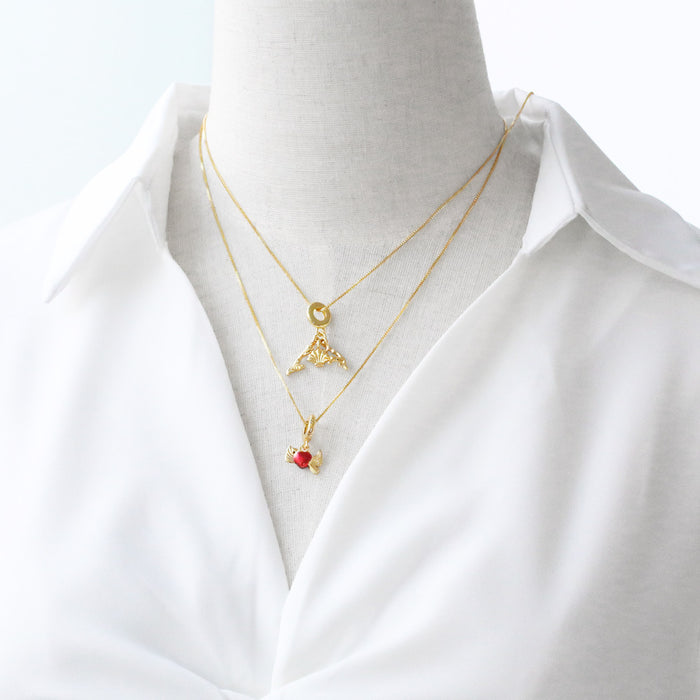 Wholesale  Jewelry Pendant Necklace Women Gold Plated Clavicle Chain