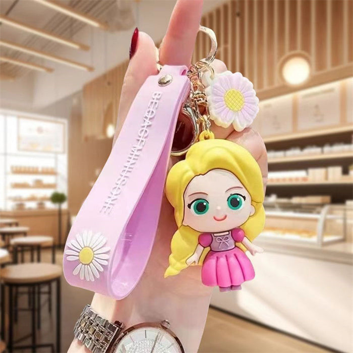 Wholesale PVC Cartoon Doll Keychain JDC-KC-BaoDou007