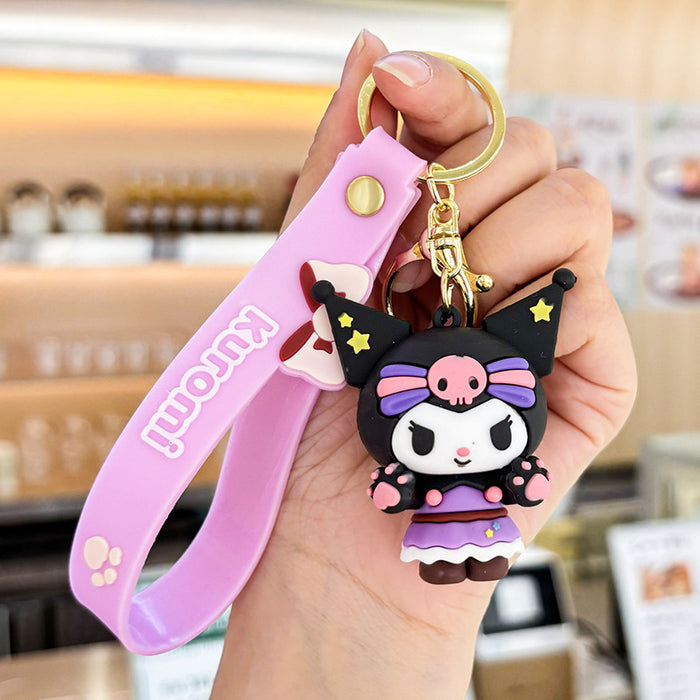 Wholesale PVC Cartoon Doll Keychain JDC-KC-Benxin005