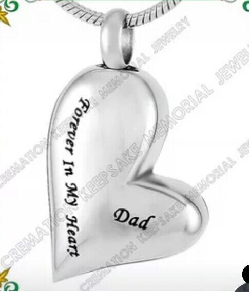 Wholesale Pet commemorative heart-shaped pendant can be opened with a crystal necklace