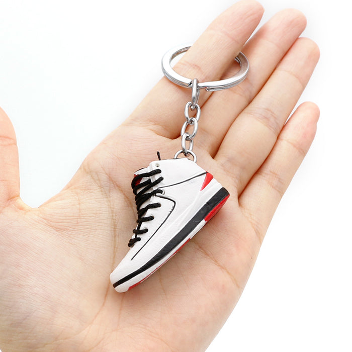 Wholesale PVC Shoe Model Keychain JDC-KC-QLPing003