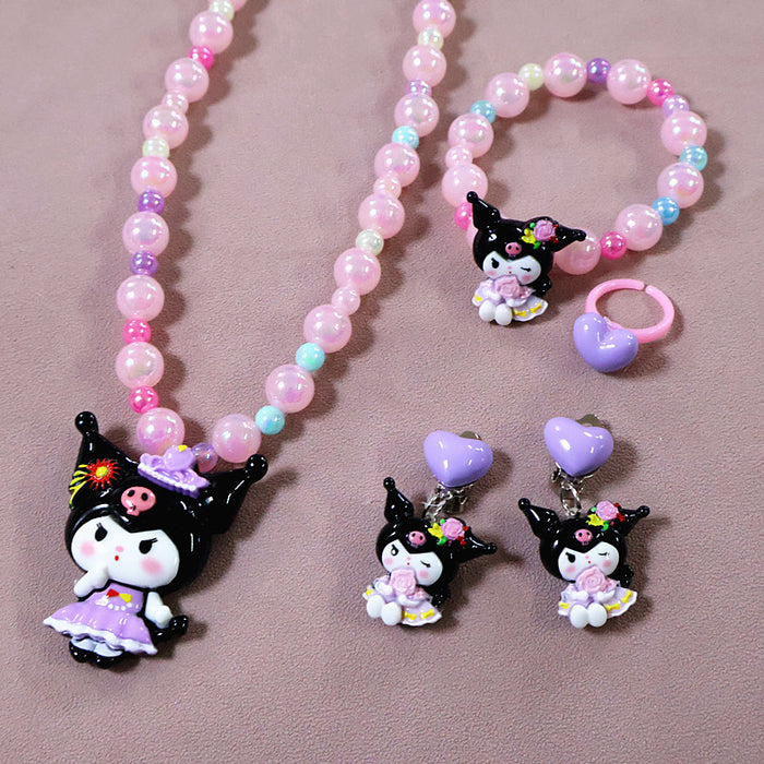Wholesale Children' s Cartoon Cute Beaded Necklace