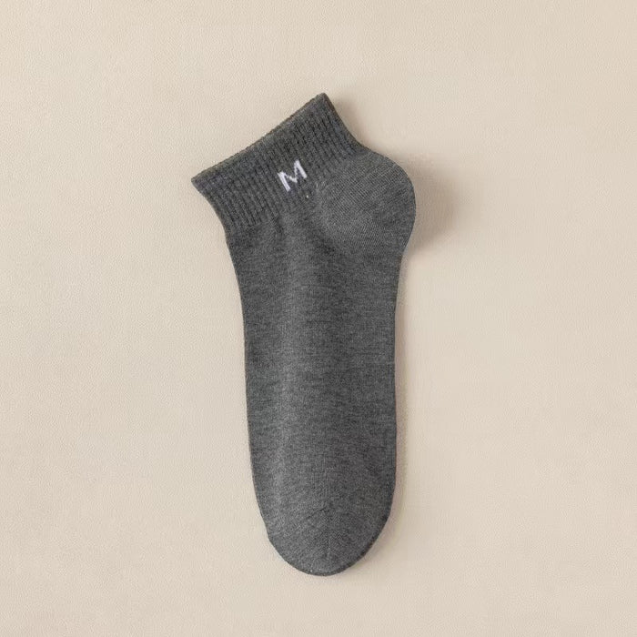 Wholesale Socks, short socks, pure cotton odor proof and sweat absorbing socks, mid tube full cotton socks
