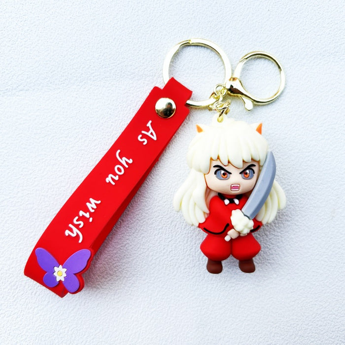 Wholesale PVC Cartoon Doll Keychain JDC-KC-WuYi153