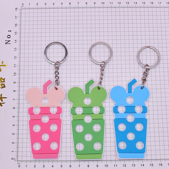 Wholesale Ice cream keychain pendant personalized decoration accessories