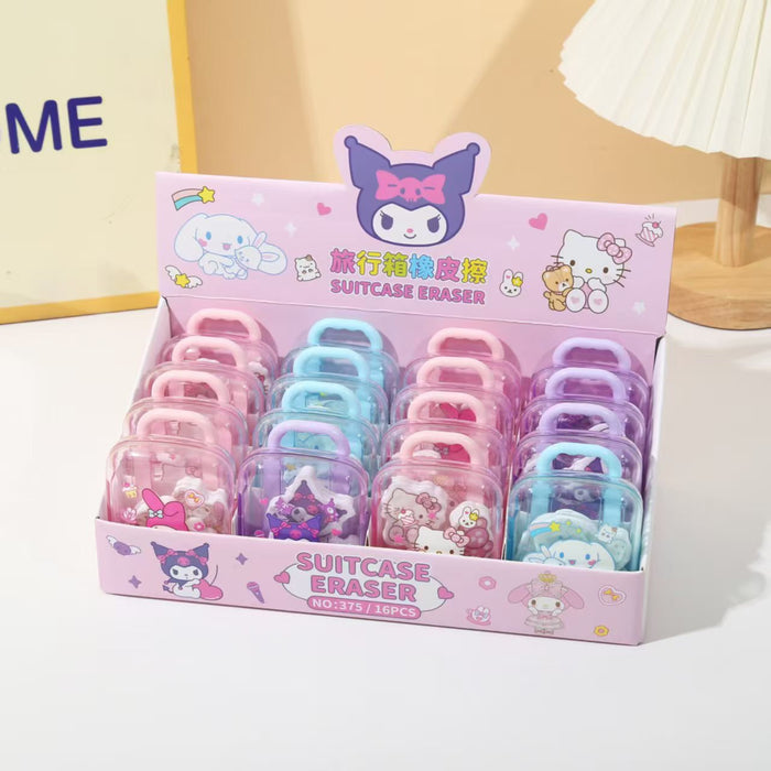 Wholesale 16pcs/ box Cartoon Cute Mini Eraser Scrap Remover