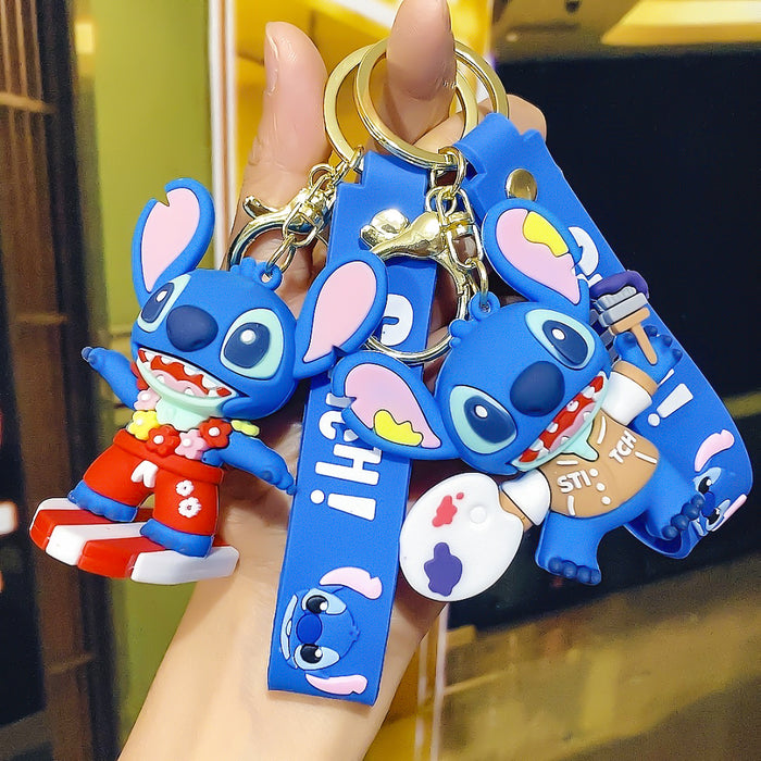 Wholesale  cartoon  doll key chain chain bag pendant