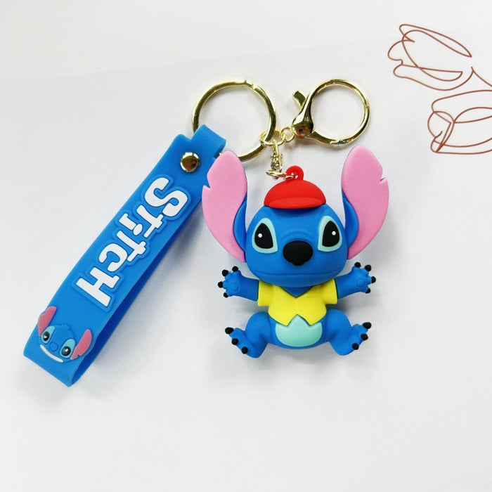 Wholesale PVC Cartoon Doll Keychain JDC-KC-WuYi124