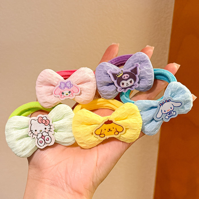 Wholesale Kids Cute Cartoon Hair Circle Head Rope JDC-HS-HuiDi012