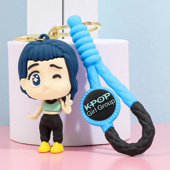 Wholesale Kpop Anime Backpack Pendant Keychains