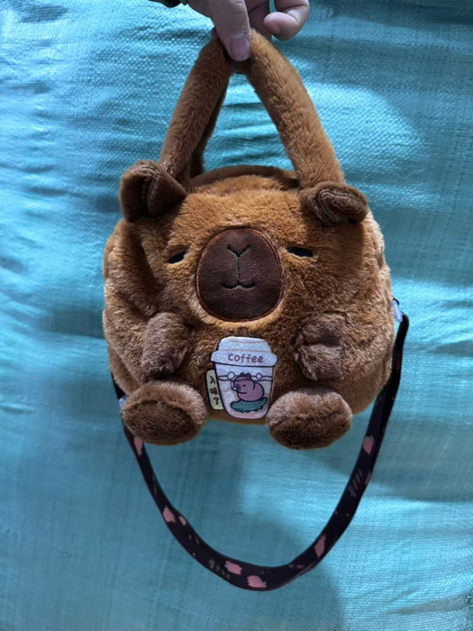 Wholesale Cartoon Plush All-match Shoulder Bags