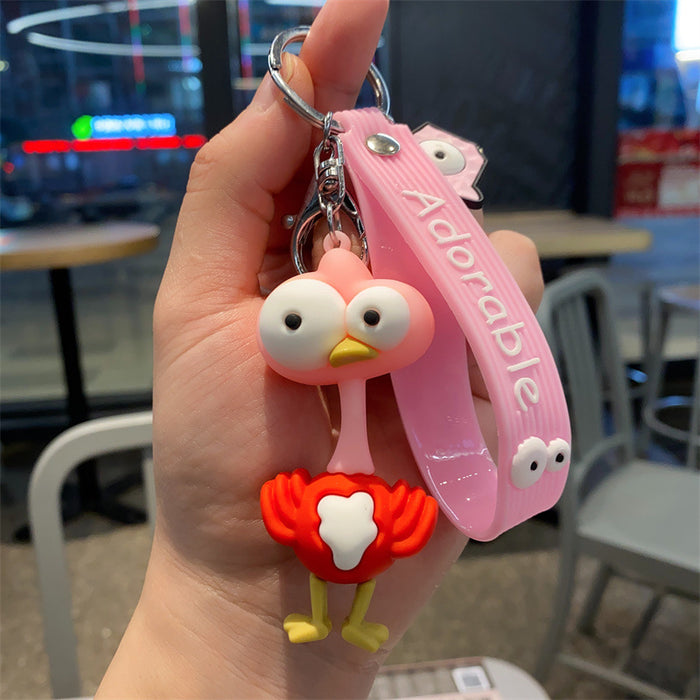 Wholesale Cute Eye-Popping Animal Keychain