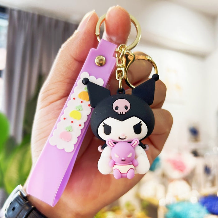 Wholesale PVC Cartoon Doll  Keychain JDC-KC-WuYi139