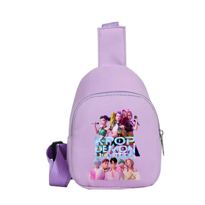 Wholesale   kpop Cute Anime Cartoon Print Shoulder Bags