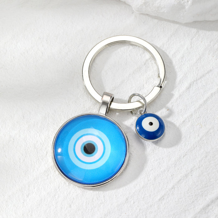 Wholesale Time Gem Demon Eye Alloy Keychain JDC-KC-HengX030