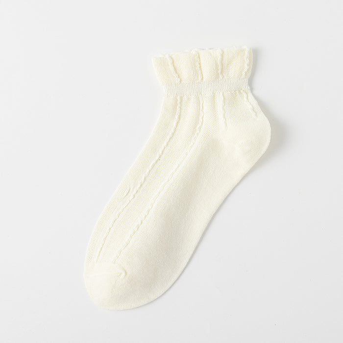 Wholesale Socks Short Socks Thin Breathable Shallow Mouth Cute Student Short Tube Breathable