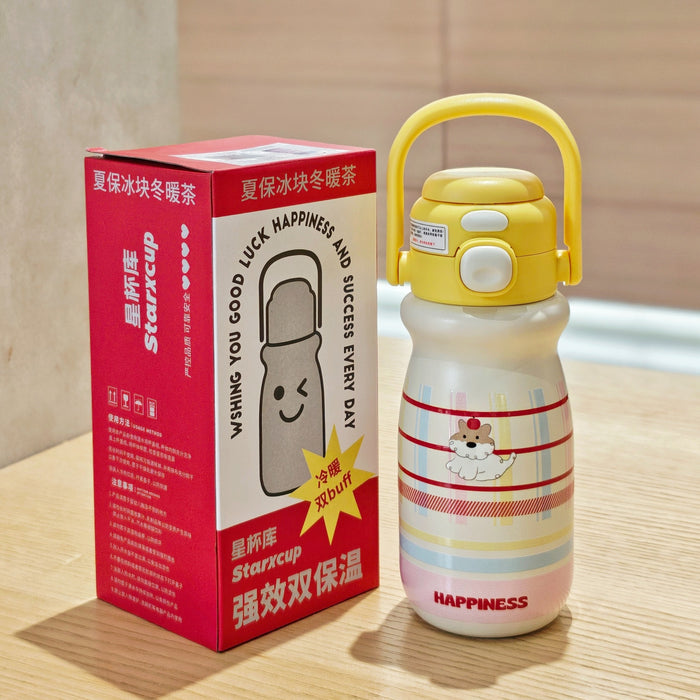 Wholesale Beautiful cartoon thermos cup