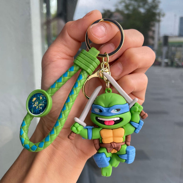 Wholesale Keychain Cartoon Turtle Doll Bag Pendant Car Keychain Pendant Doll Machine Small Gift