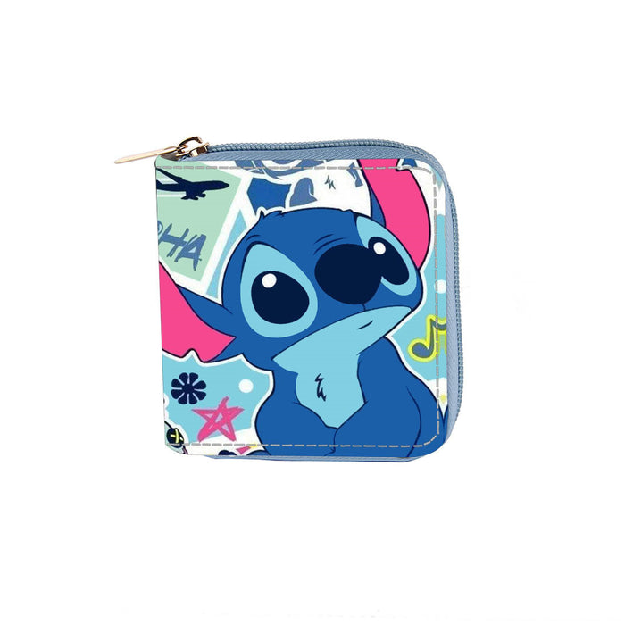 Wholesale Cartoon PU Short Zipper Wallet JDC-WT-ShiY005