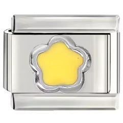 Wholesale Mother' s Day Series Stainless Steel Italian Flower Bracelet DIY Module Combination Jewelry