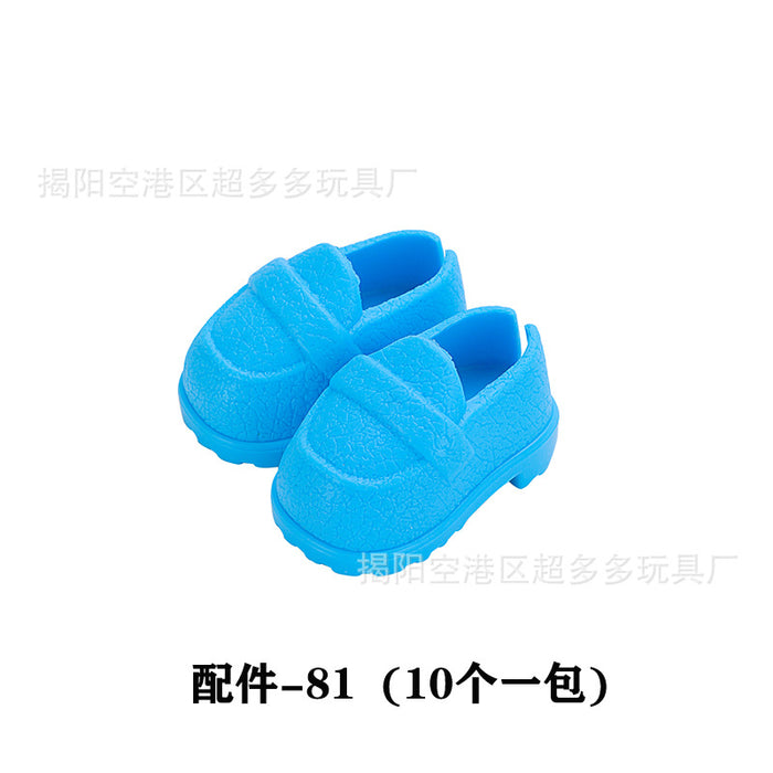 Wholesale Suitable for 17cm doll shoes,  bags,  glasses,  pendants,  cameras,  beach chairs,  surfing transparent protective cases