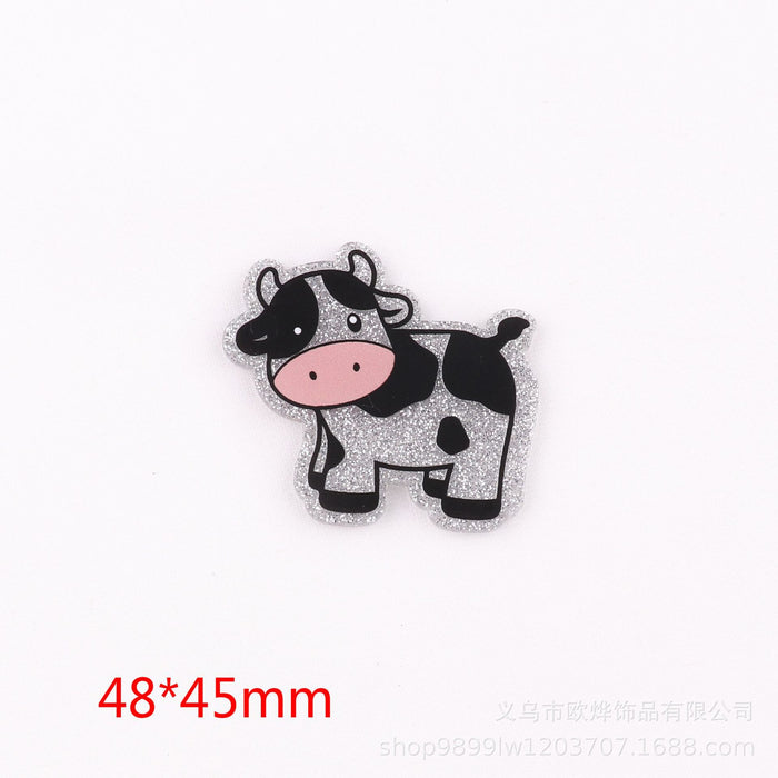 Wholesale Cartoon Organ Acrylic Pin DIY Patch Accessories JDC-FK-OuYie012