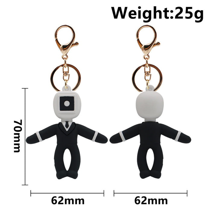 Wholesale  PVC  Doll Keychain JDC-KC-HaoAn003