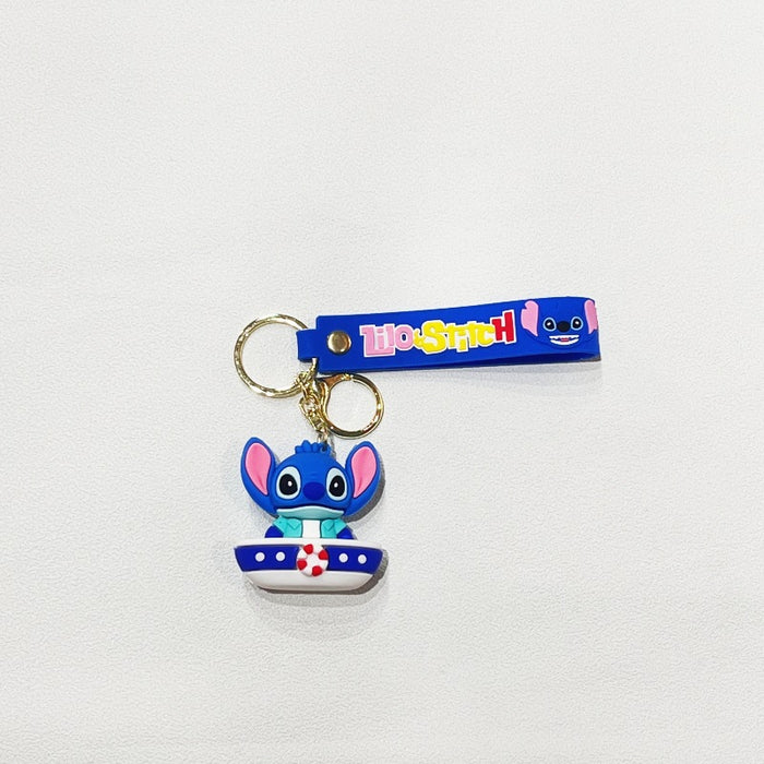 Wholesale PVC Cartoon Doll Motorcycle Keychain JDC-KC-WuYi110