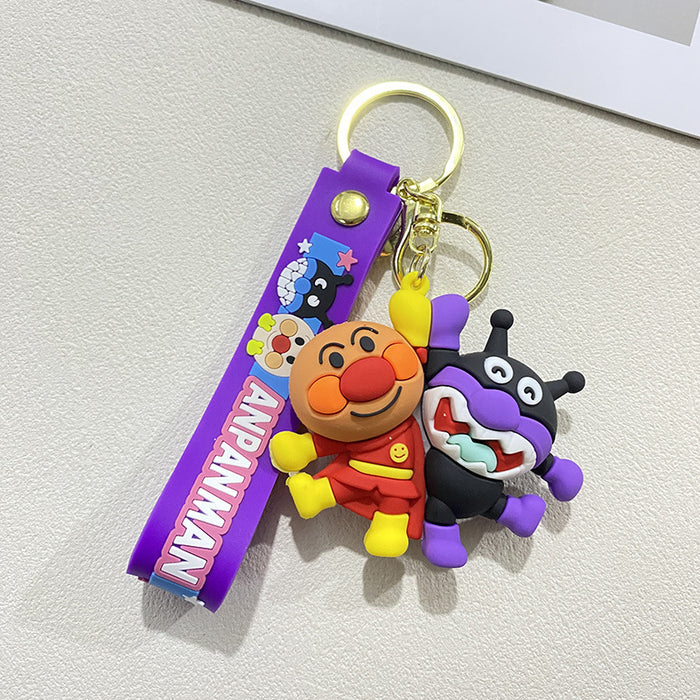 Wholesale Creative Cartoon 3D Silicone Doll Keychain