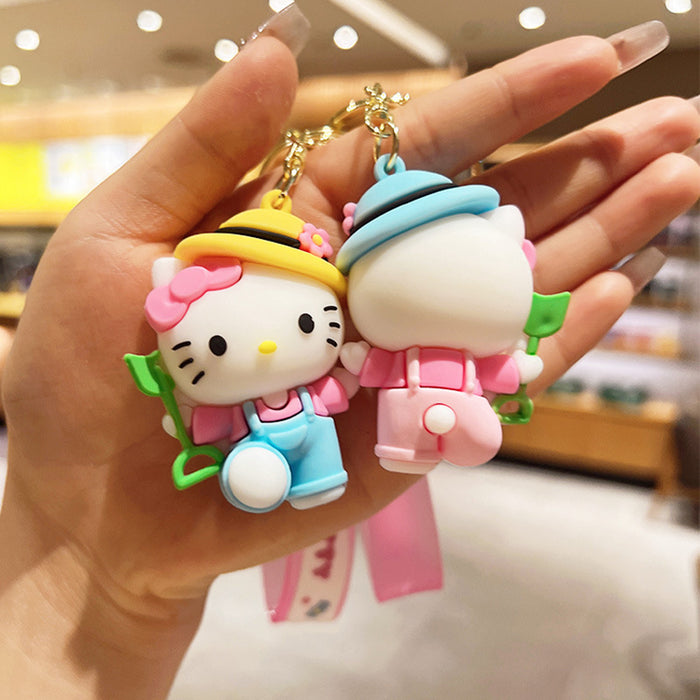 Wholesale Cartoon Doll Silicone Keychain (S) JDC-KC-JuJi006