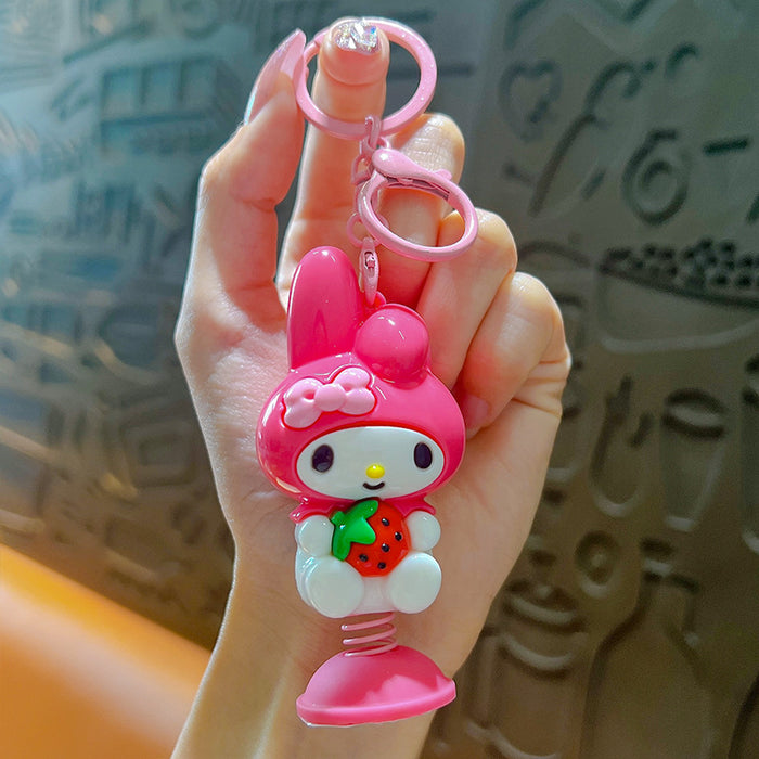 Wholesale PVC Silicone Doll Keychain JDC-KC-YanG075