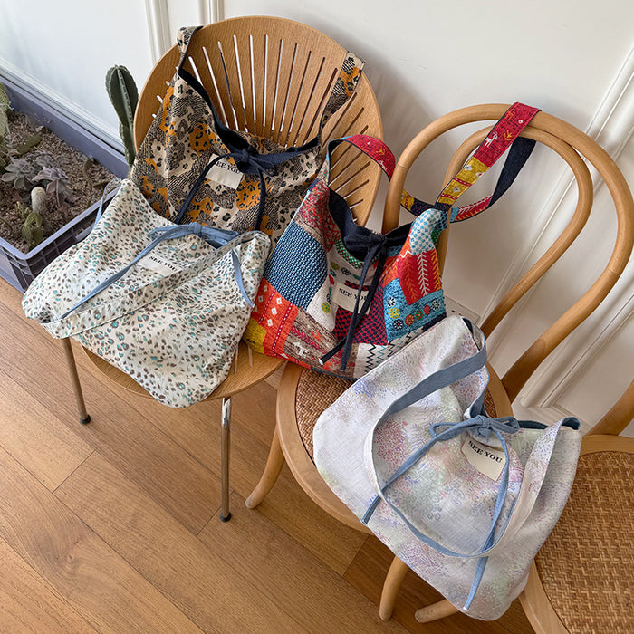 Wholesale New Large Capacity Dual Use Cowboy Bag for Work and Commuting, Fashionable, Simple, Ethnic Style, Versatile Crossbody Bag