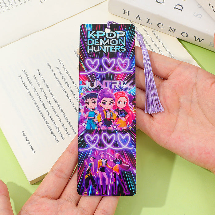 Wholesale Creative Acrylic Anime Tassel Bookmark