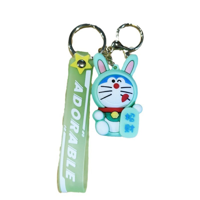 Wholesale PVC Cartoon Doll Keychain JDC-KC-WuYi186