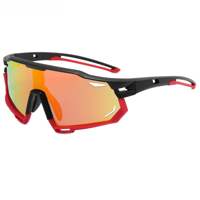 Wholesale New outdoor sports windproof goggles, color changing cycling glasses, men's and women's fashionable polarized sunglasses
